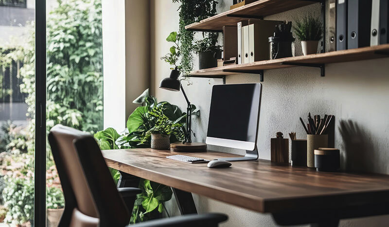 Jak stworzyć uporządkowane i funkcjonalne biuro domowe